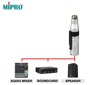 MIPRO Mini XLR to XLR Condenser Microphone Adapter