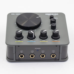 Deersync H4 4-Channel Professional Studio Headphone Amplifier