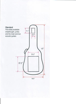 Surfcity Mobile Protection  Acoustic Guitar Bag
