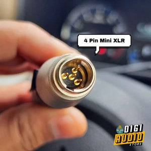 MIPRO Mini XLR to XLR Condenser Microphone Adapter