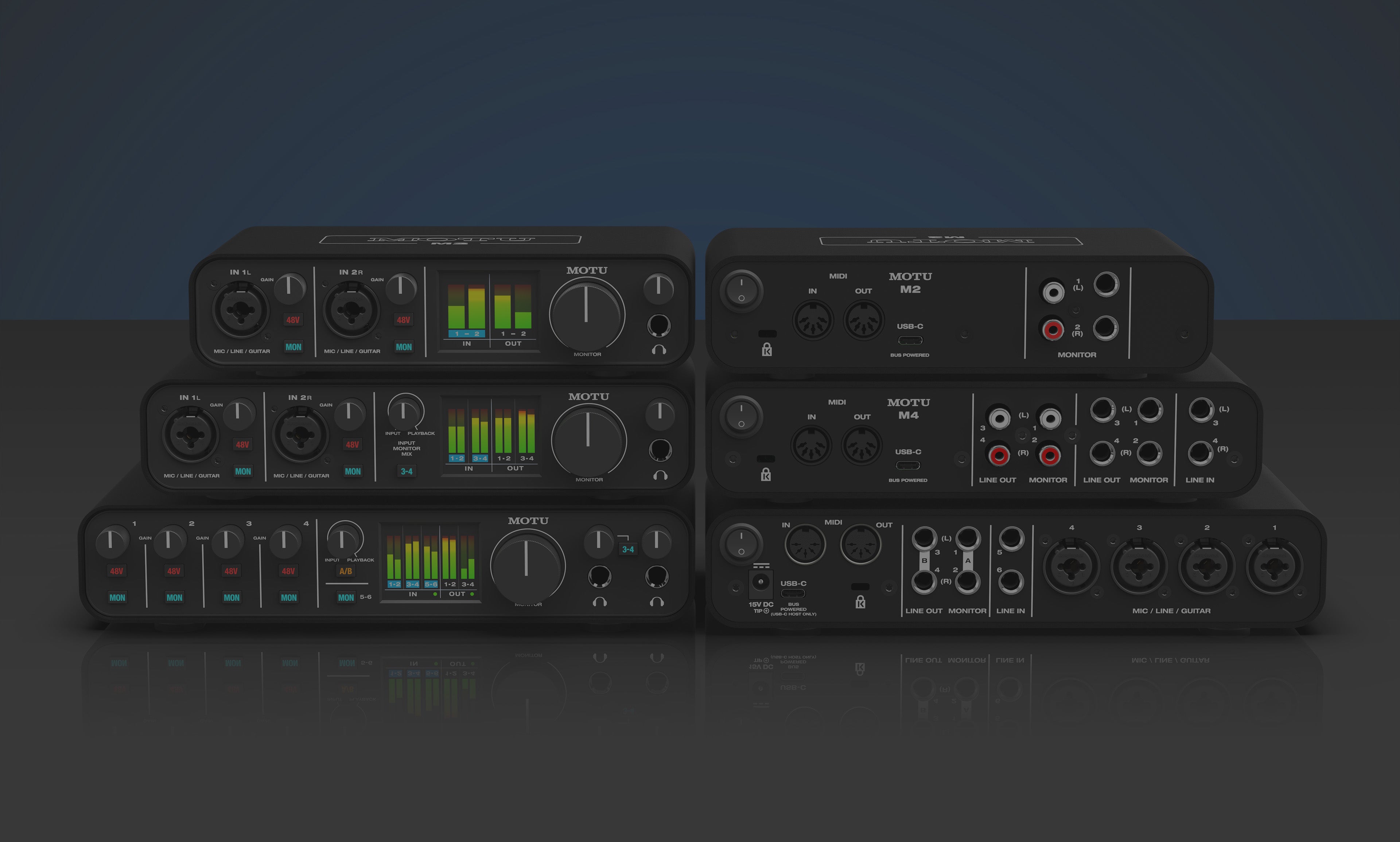 MOTU M6 6x4 USB-C Audio Interface