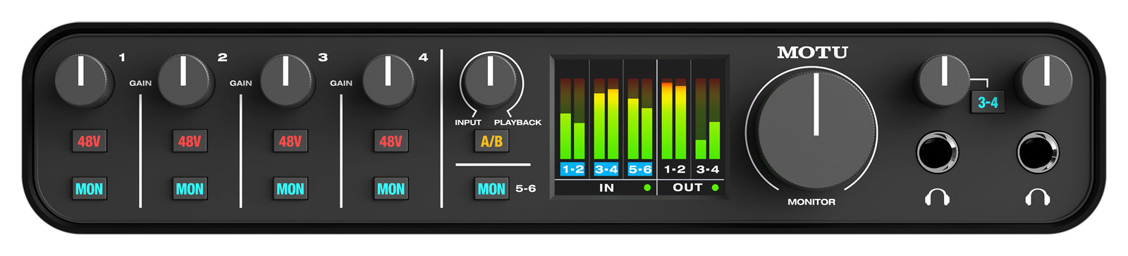 MOTU M6 6x4 USB-C Audio Interface