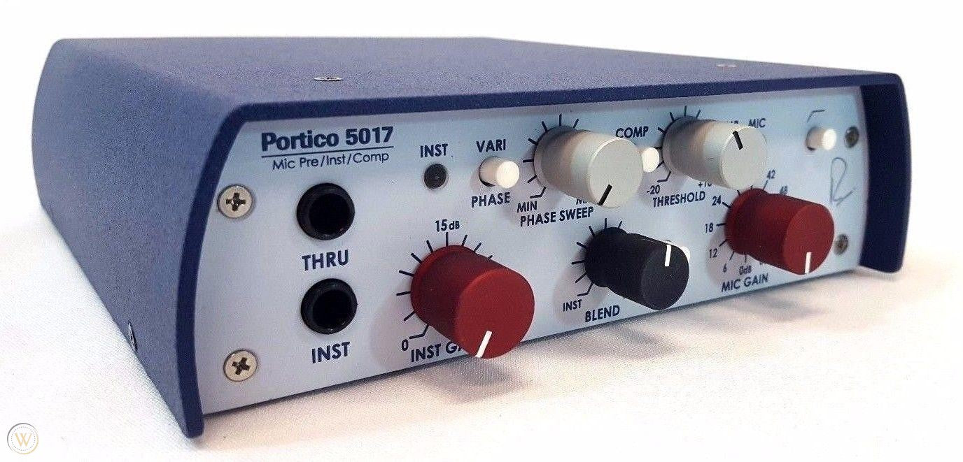 Rupert Neve Design Portico 5017 Mobile Mic Pre / DI / Comp – AVL America LLC