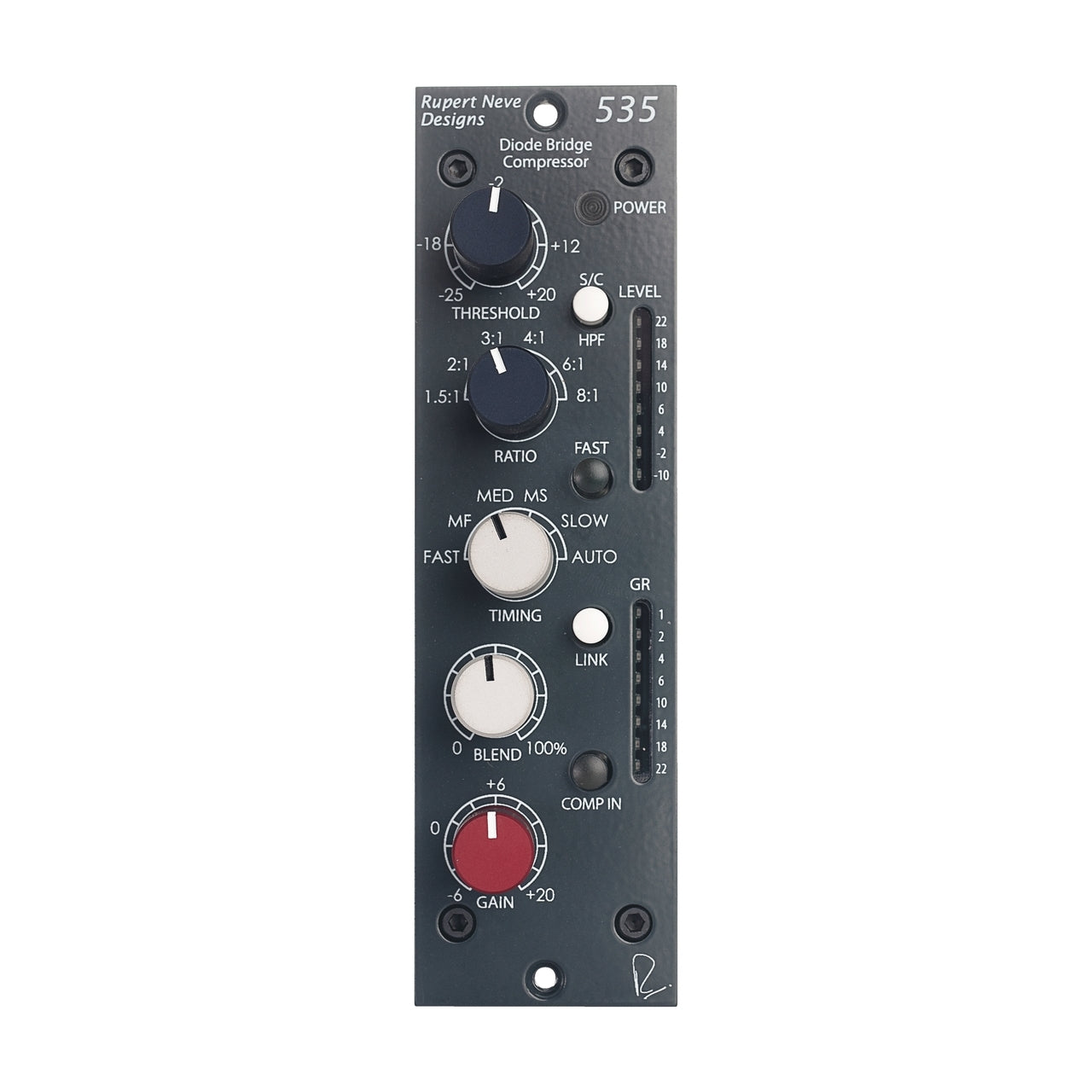 Rupert Neve Designs 535 500 Series Diode Bridge Compressor