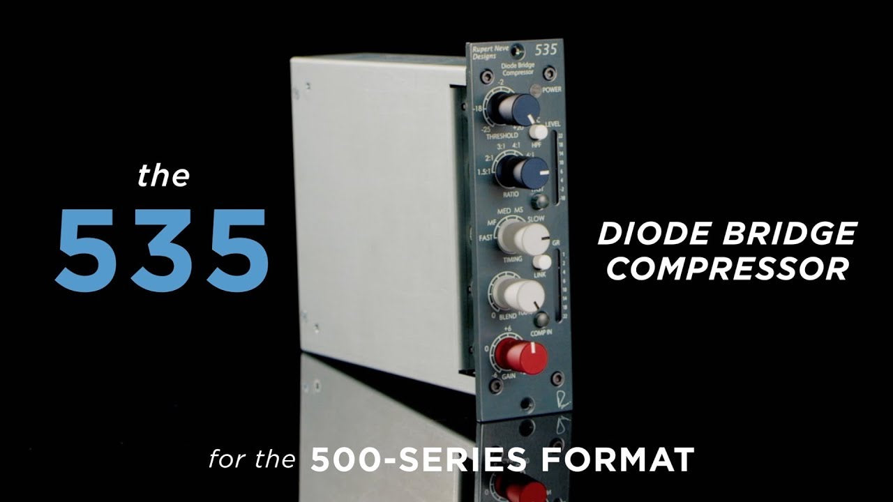Rupert Neve Designs 535 500 Series Diode Bridge Compressor