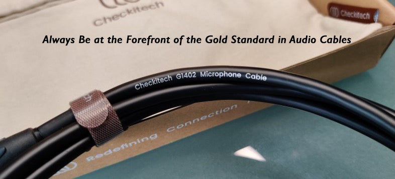 Checkitech G1402 XLRM-XLRF Microphone Cable – 3 foot