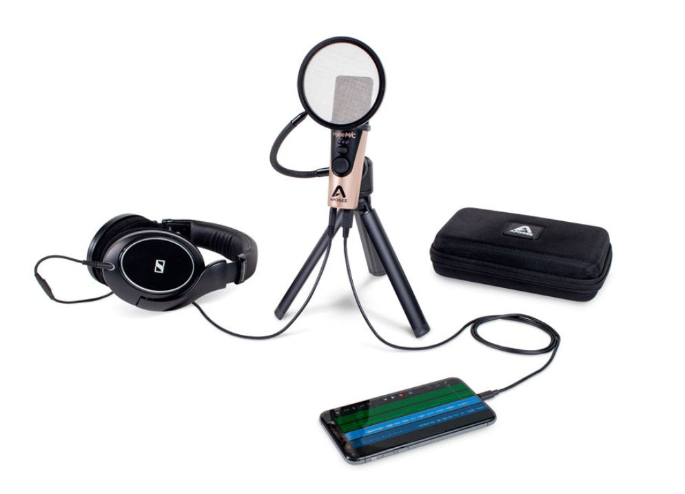Apogee Hype MiC USB Microphone with Headphone Output and Studio Quality Compression