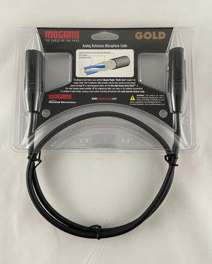 Mogami Gold Studio Microphone Cable - 10ft