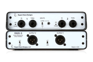 Rupert Neve Designs RNDI-S Stereo Active Transformer Direct Box