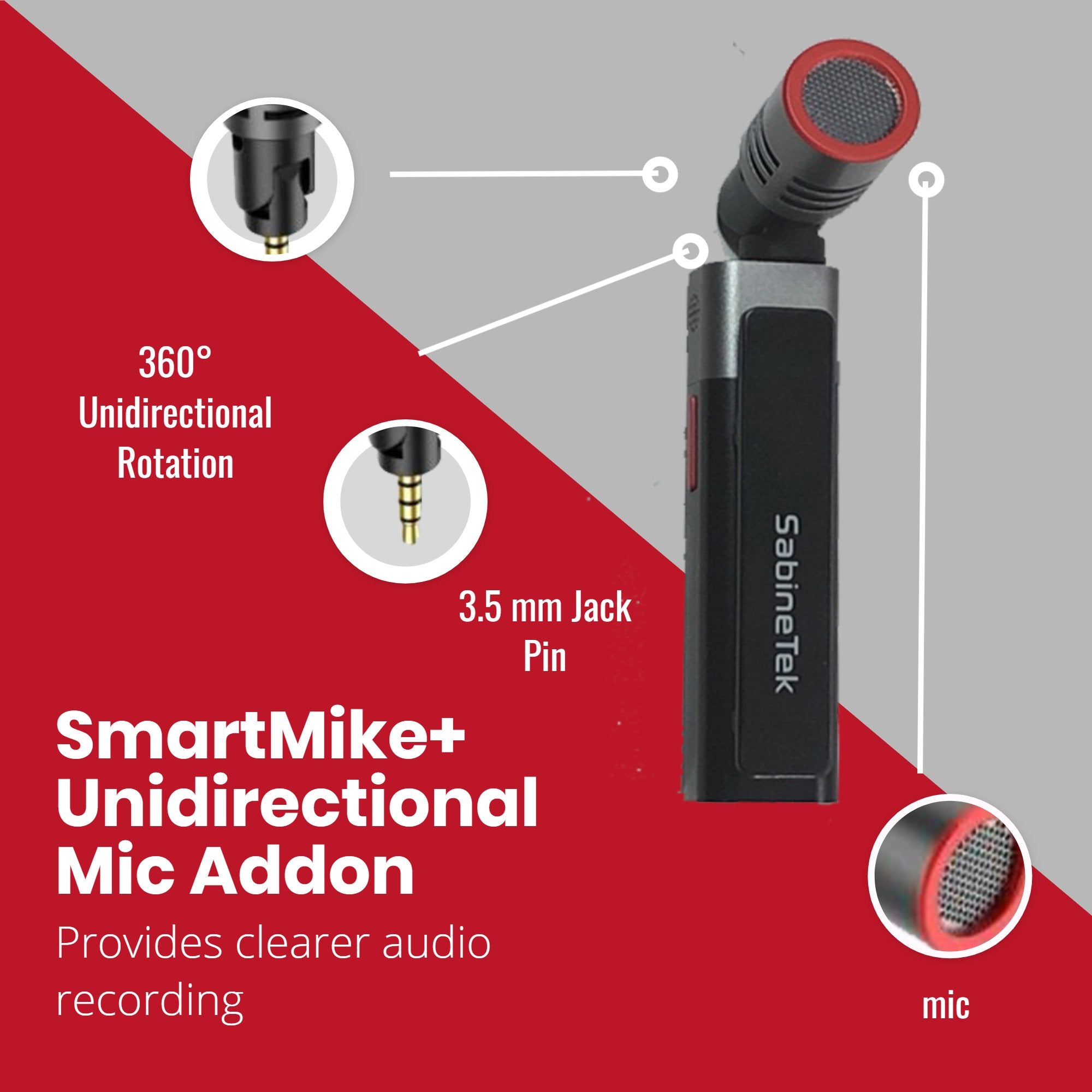 Sabinetek SM-1 Unidirectional Microphone