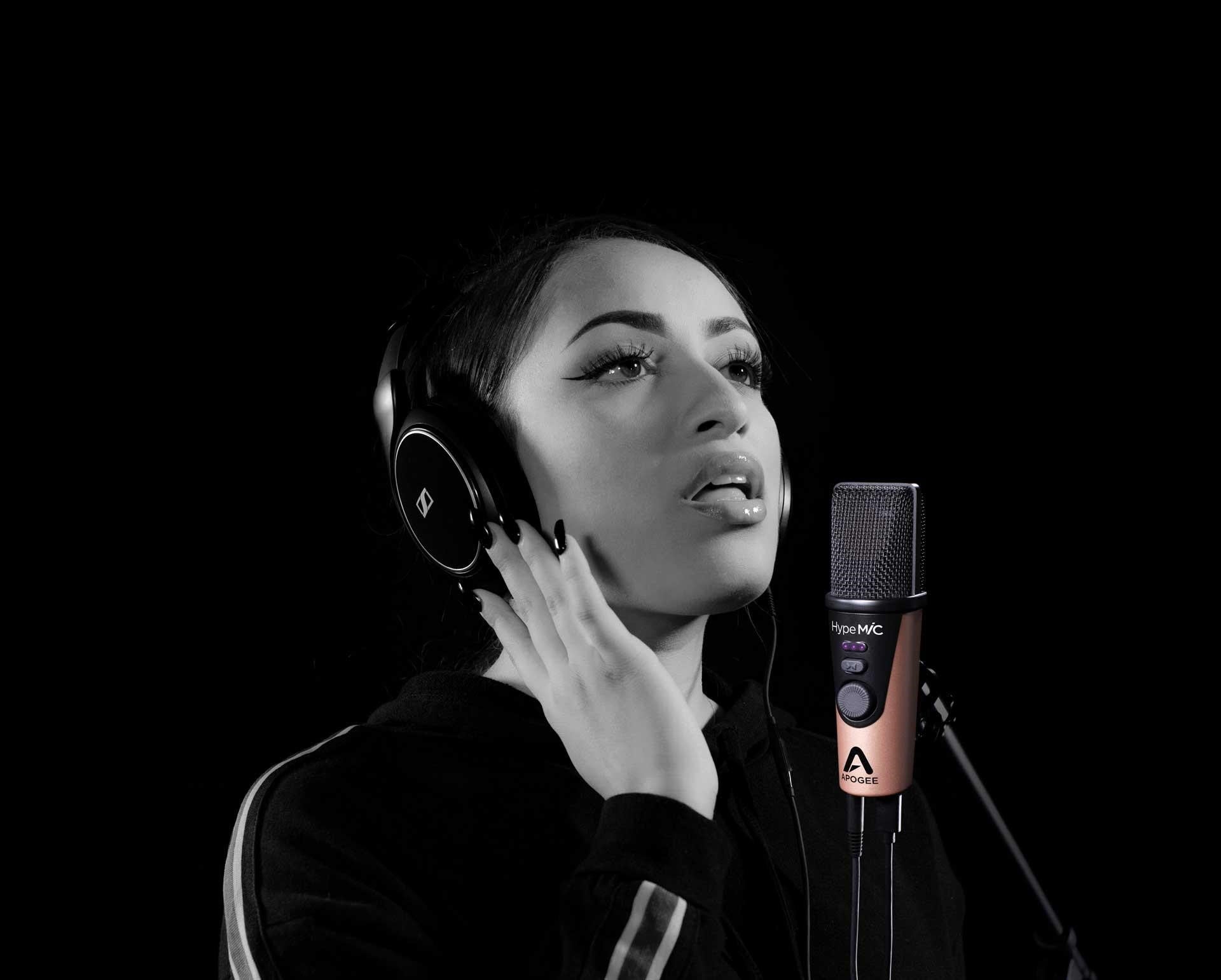 Apogee Hype MiC USB Microphone with Headphone Output and Studio Quality Compression