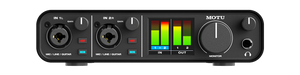 MOTU M2 2x2 USB-C Audio Interface for Recording, Mixing & Podcasting