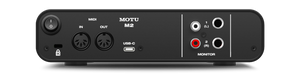MOTU M2 2x2 USB-C Audio Interface for Recording, Mixing & Podcasting