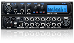 MOTU UltraLite AVB Audio Interface With DSP, Wireless Control & Audio Networking