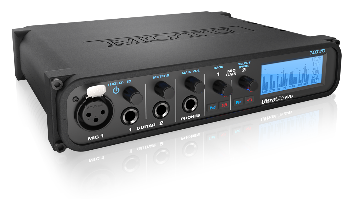 MOTU UltraLite AVB Audio Interface With DSP, Wireless Control & Audio Networking